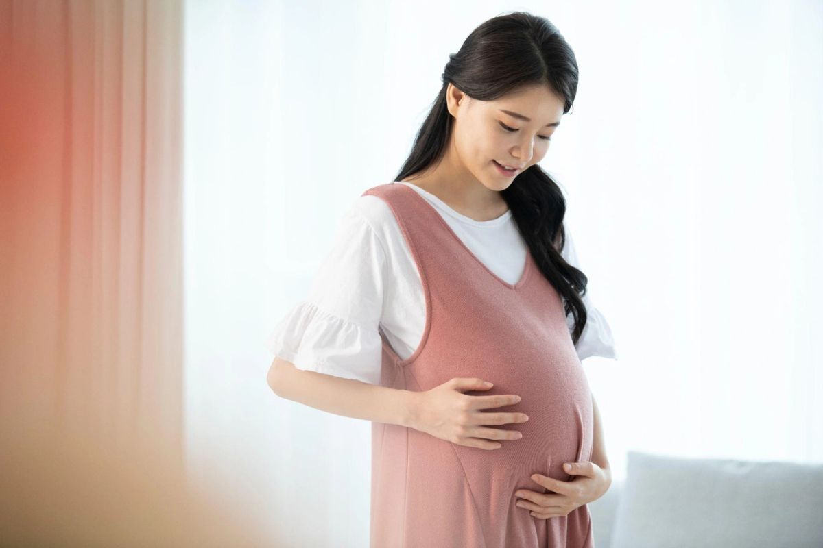 Thai giáo 3 tháng giữa giúp mình cảm nhận được bình an và hạnh phúc chân thật bên trong.