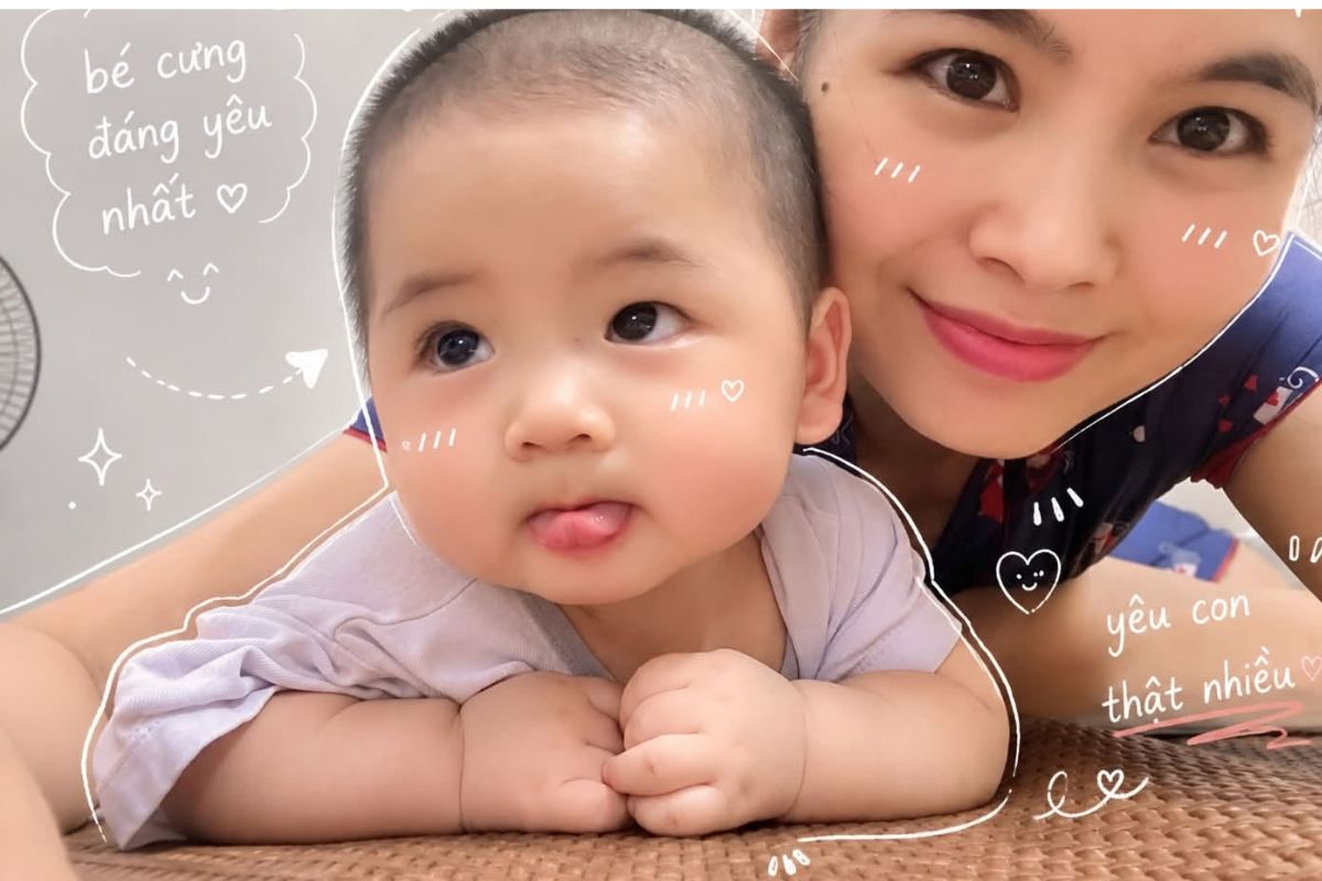Hiện diện có mặt trọn vẹn 100% cho giây phút hiện tại và cho con.